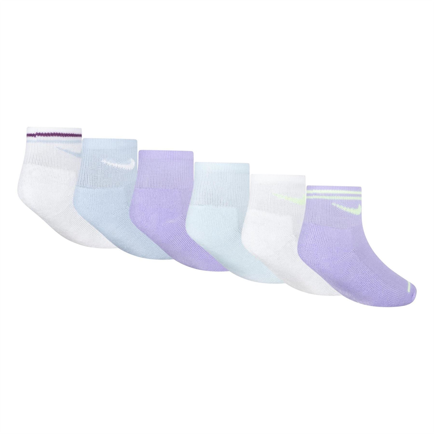Nike 6 Pack Quarter Socks