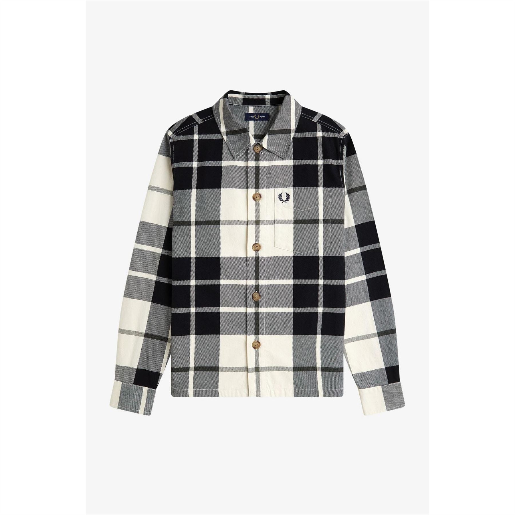 Fred Perry Tartan Twill Overshirt