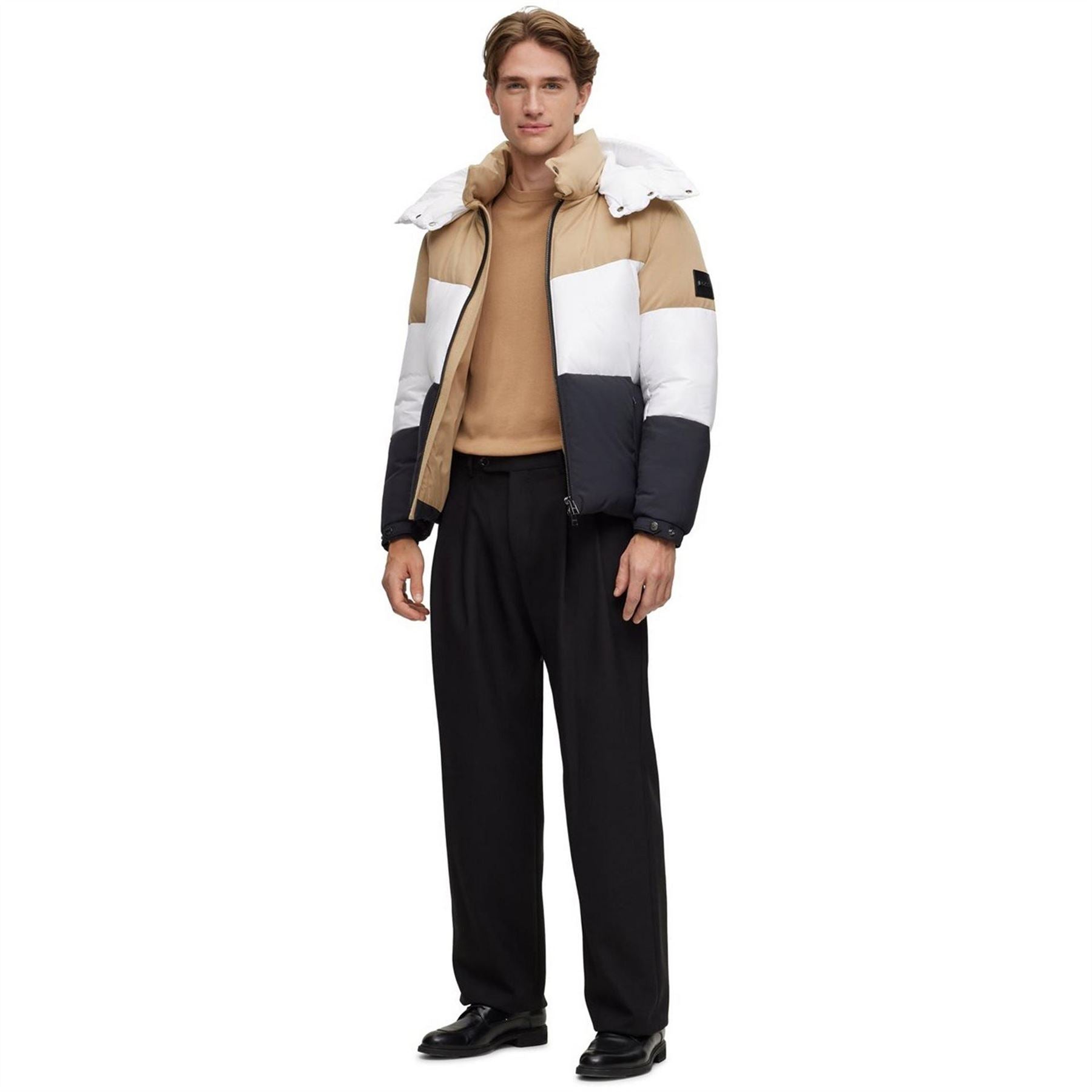 Boss Botto L 01 Black Classic Fit Crew Neck Jumper