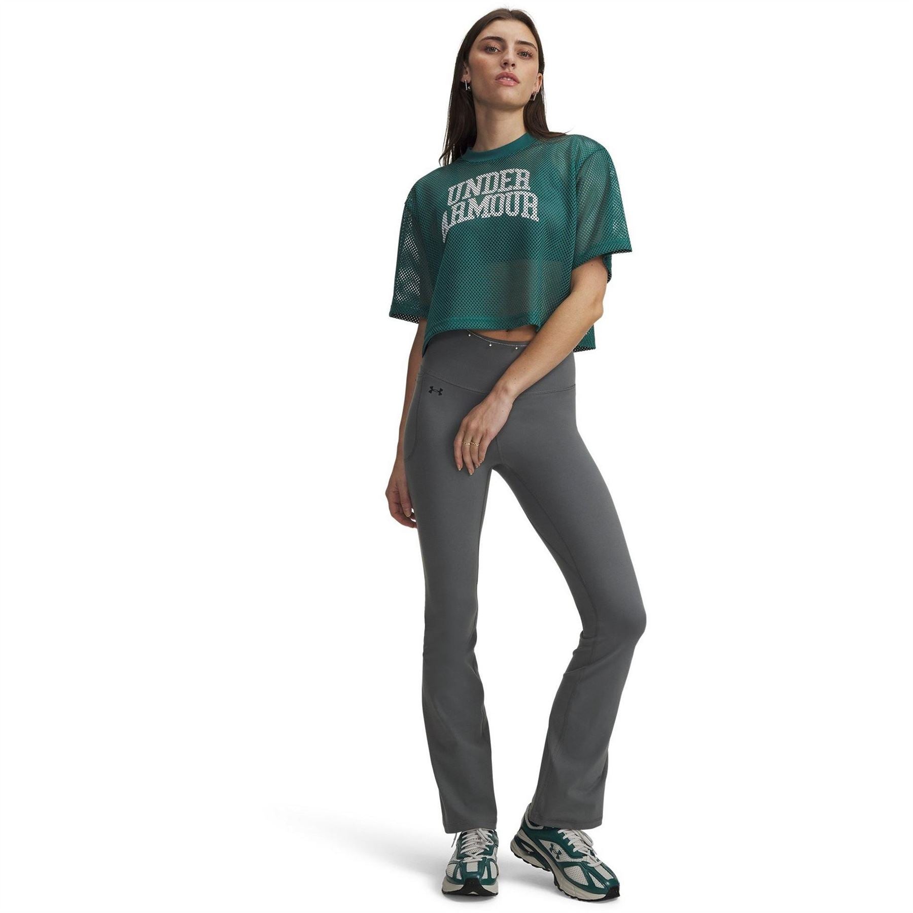 Under Armour Womens Armour Motion Flare Pant Gym Legging