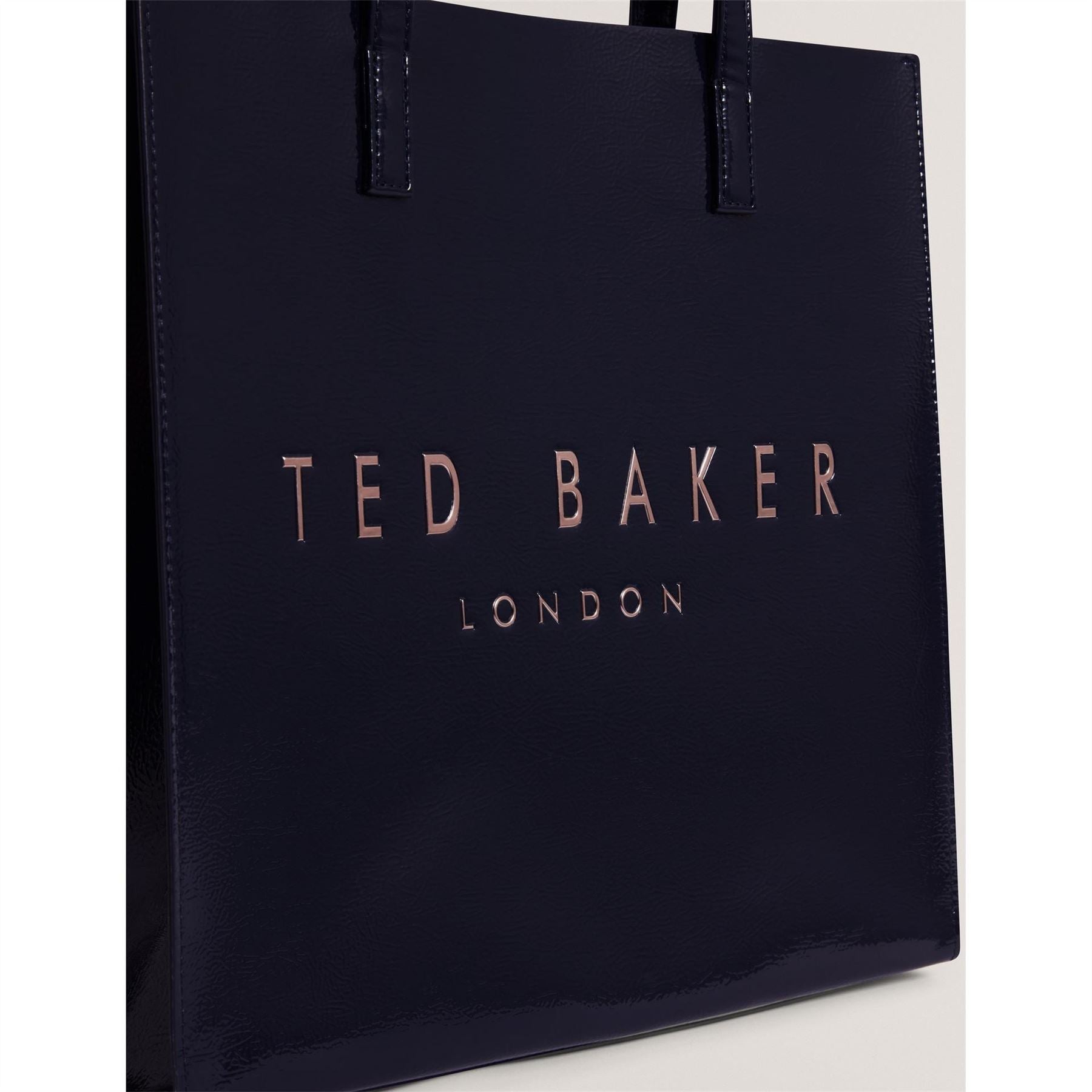 Ted Baker Crink Icon Square Shape Tote with Logo