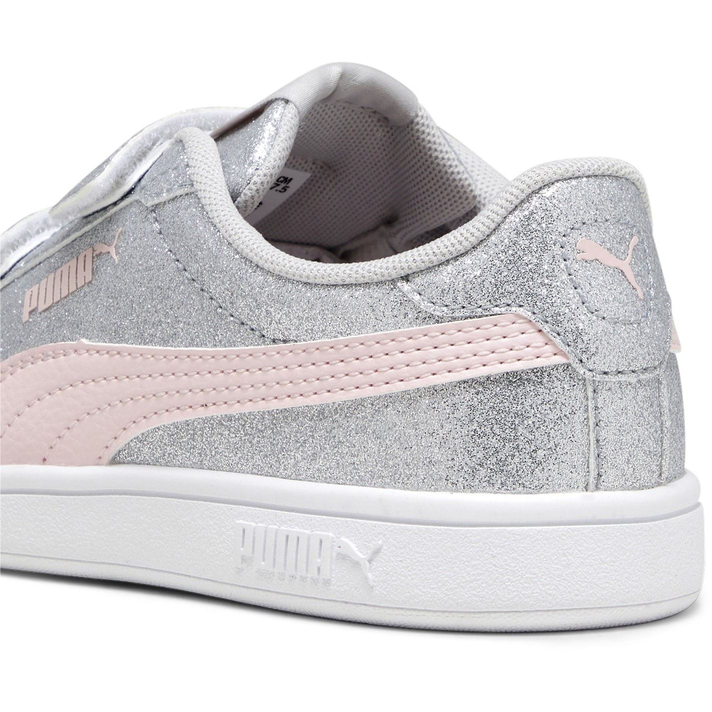 Puma Smash 3.0 Glitz Glam V Child Girl Trainers