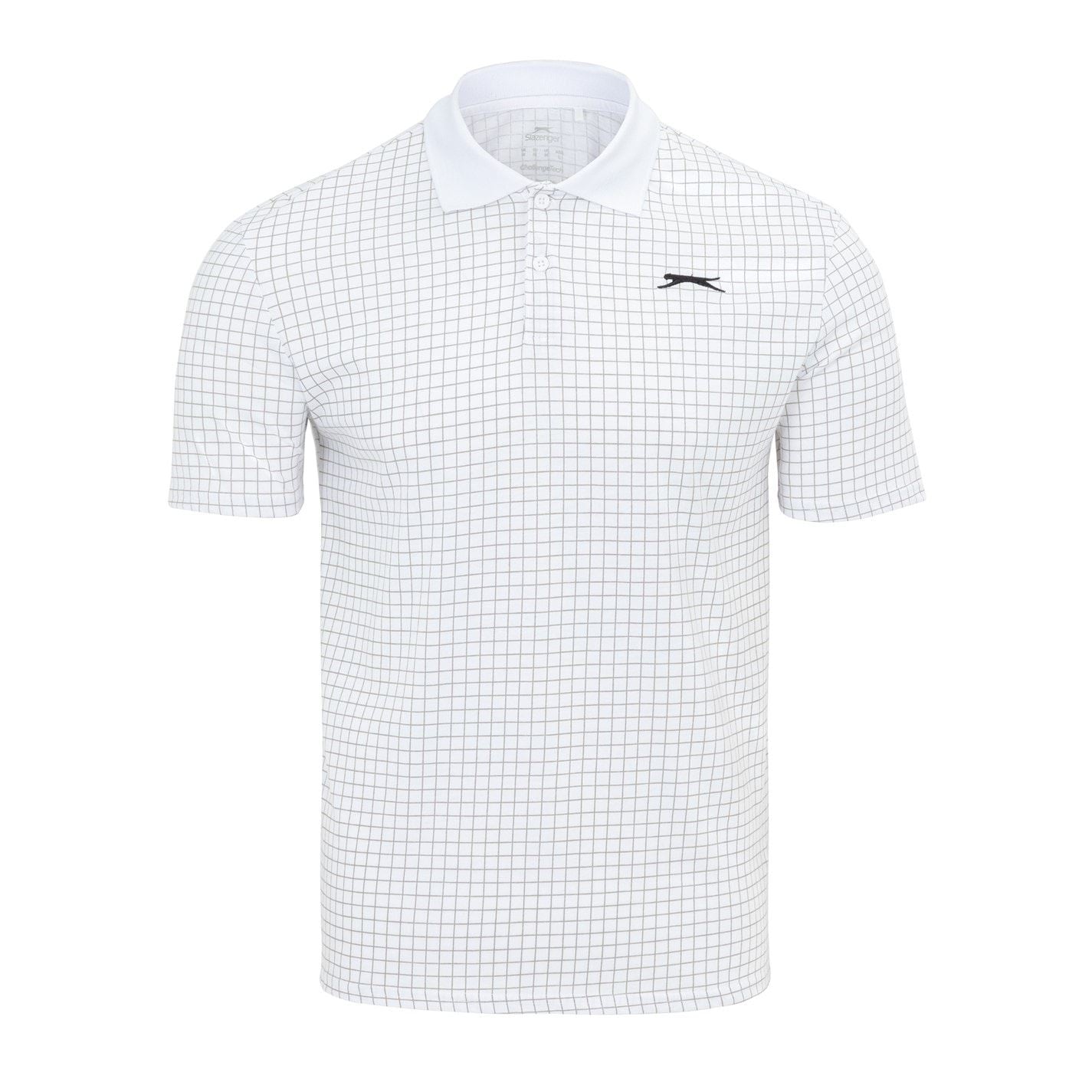 Slazenger Mens Check Golf Polo