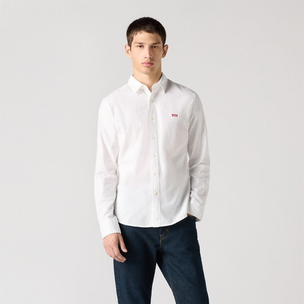 Levis HM Slim Fit Long Sleeve Collared Shirt