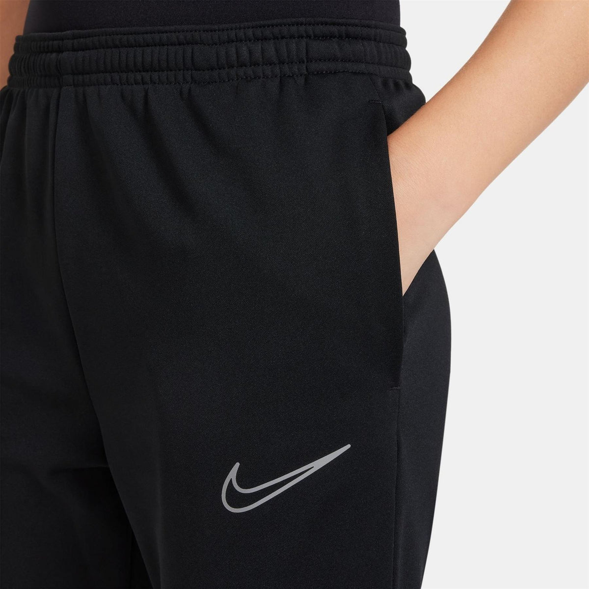 Nike Acad Solid Patterned Slim Track Pants