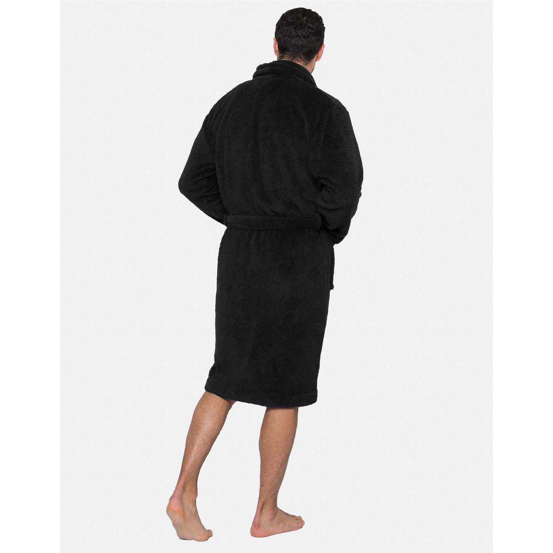 Threadbare Robert Fluffy Dressing Gown