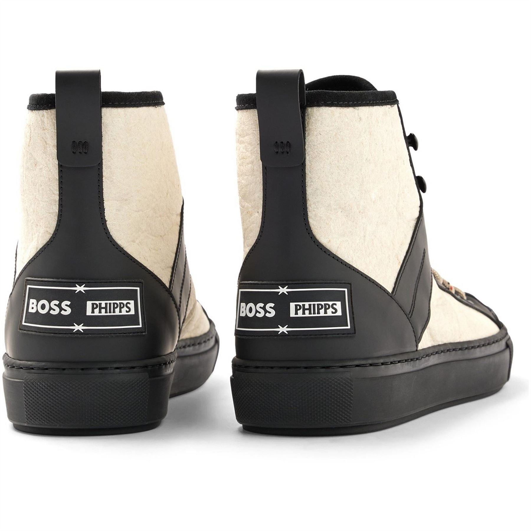 Boss Mirage High Top Lace Up Sneakers