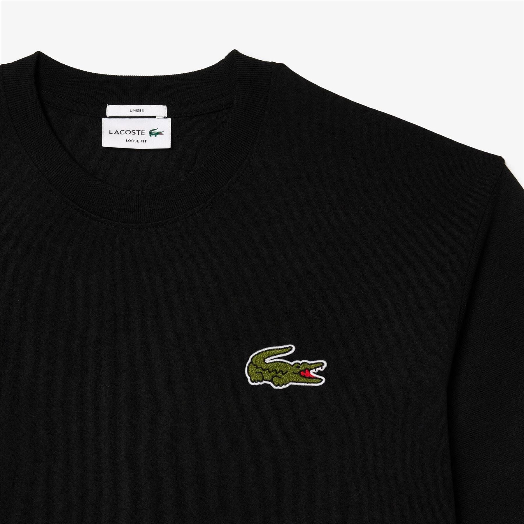 Lacoste Fit Heavy Cotton Badge T-Shirt