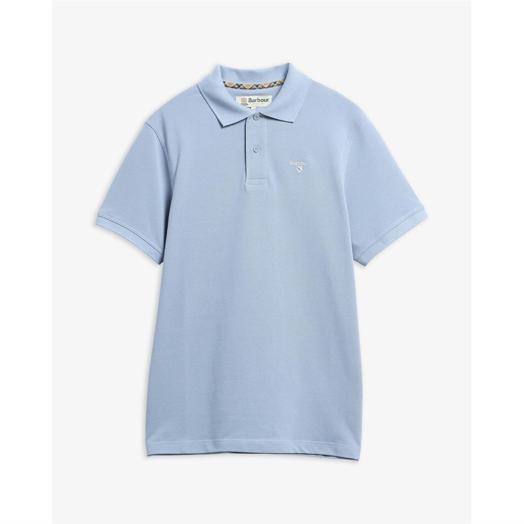 Barbour Tartan Pique Polo Shirt