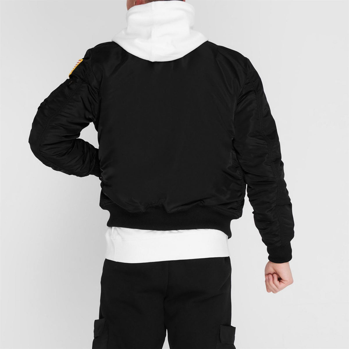 Alpha Industries MA VF NASA Long Sleeve Bomber Jacket