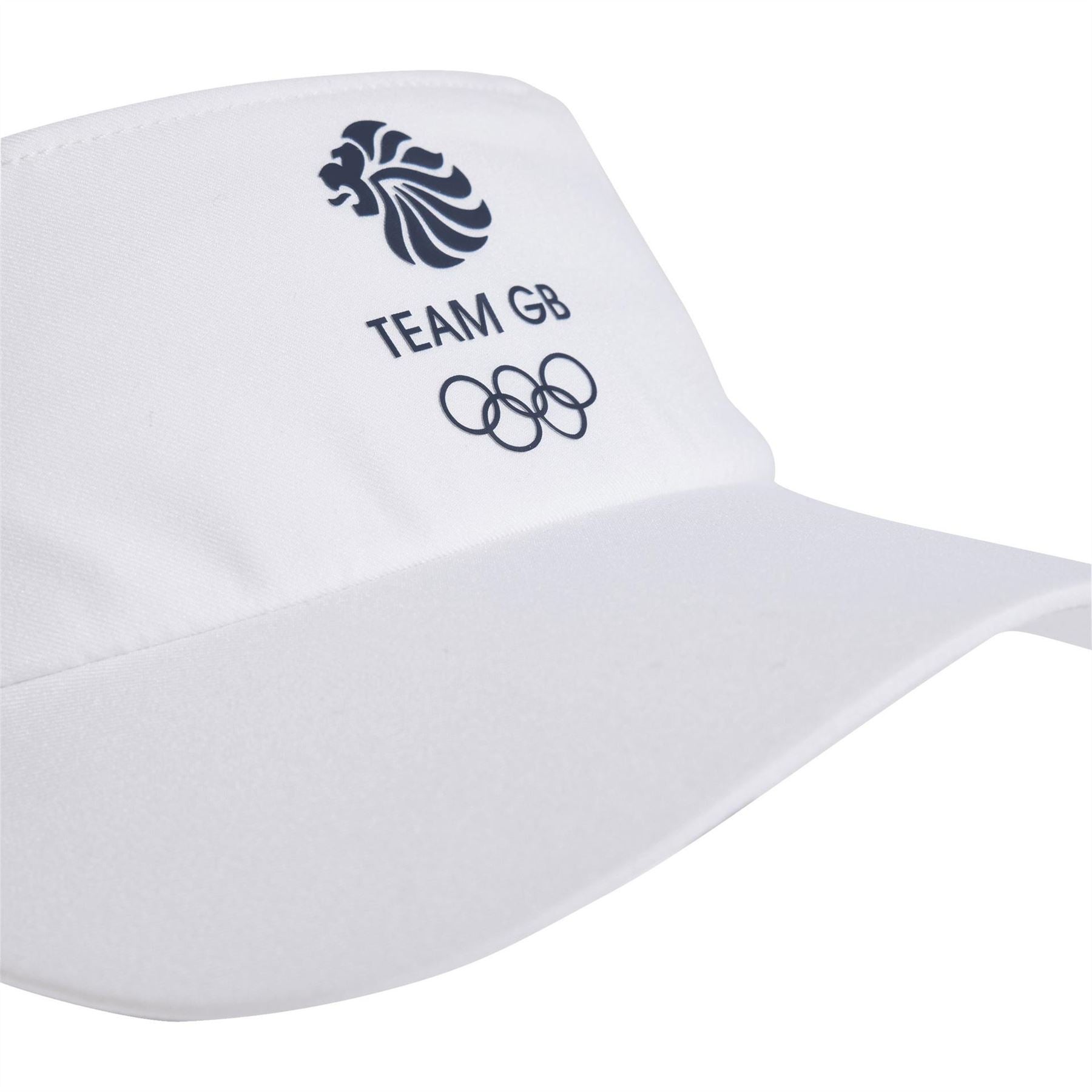 adidas Team GB Pre Curved Visor with Logo