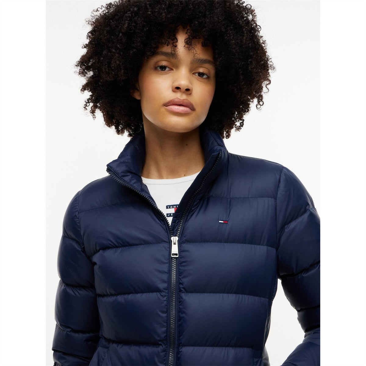 Tommy Jeans Jeans Tjw Basic Hooded Down Jacket Ext