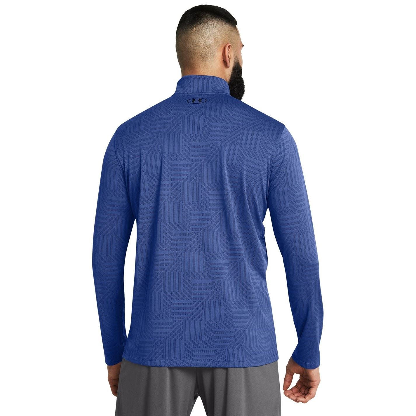 Under Armour Geotessa Tech Zip Neck Long Sleeve Sweatshirt
