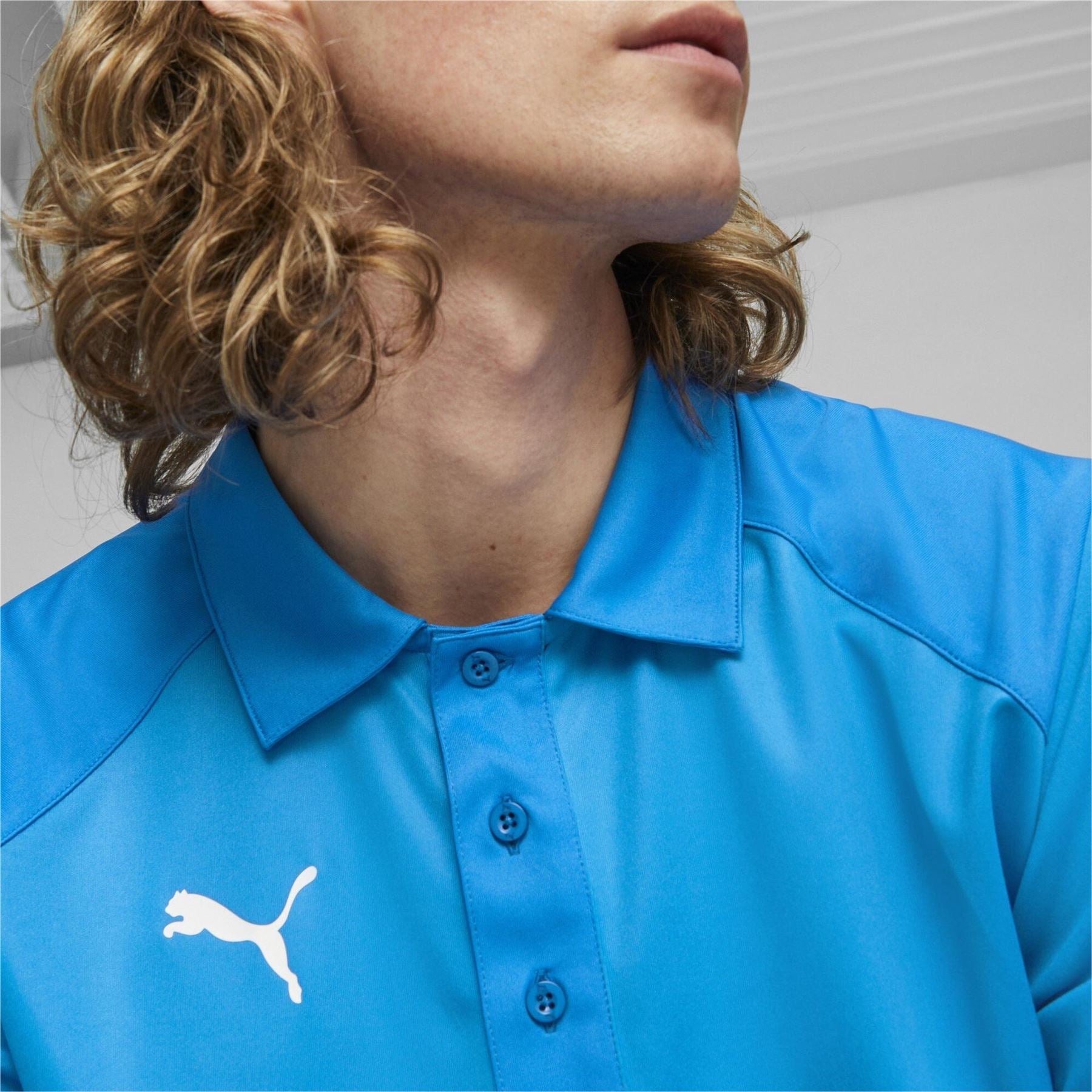 Puma Hoops Team Short Sleeve Performance Polo Shirt