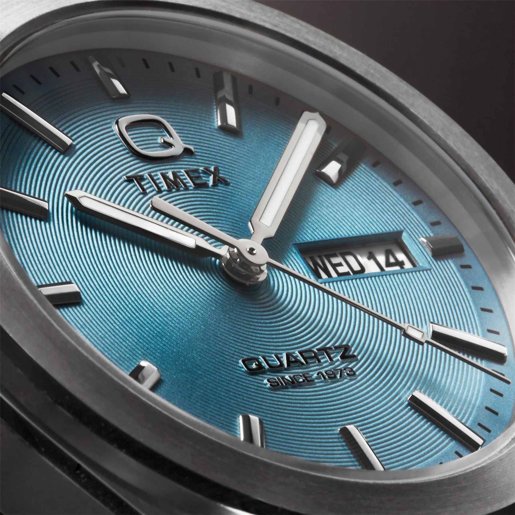 Timex Q Continental Racing Steel Bracelet Analogue Watch