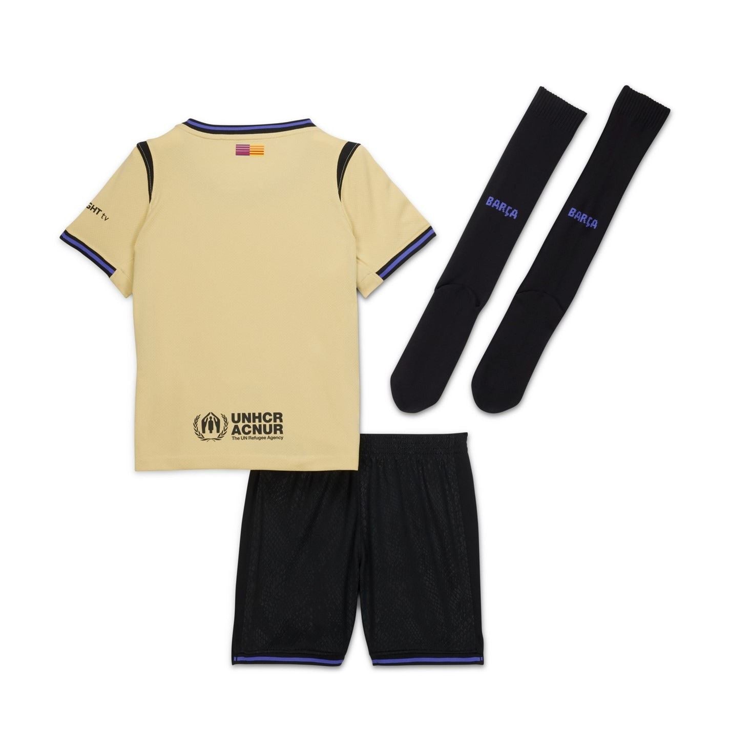 Nike Barcelona Away Minikit 2025 26 Infants