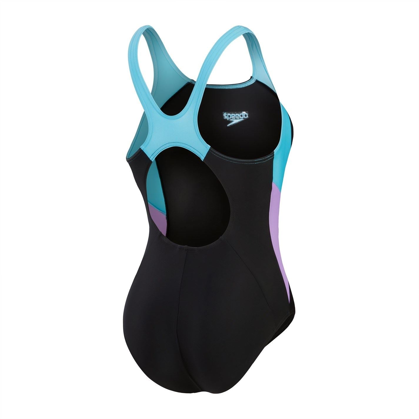 Speedo Womens Colourblock Splice Muscleback