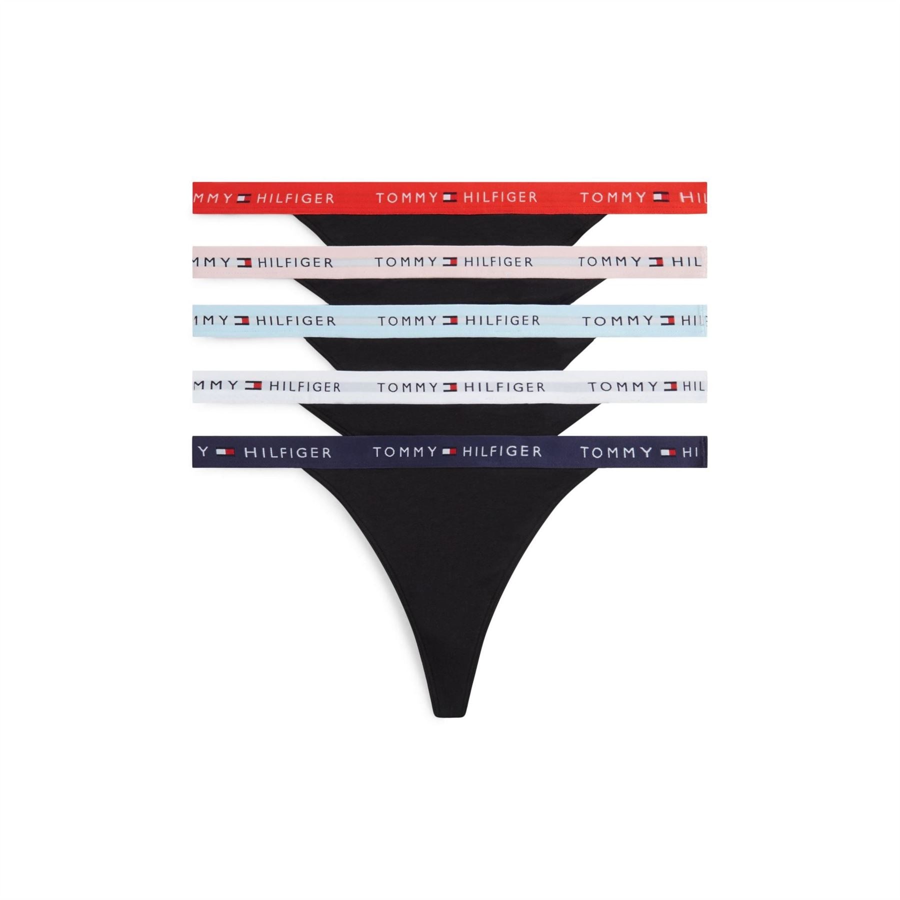 Tommy Hilfiger 5P Tanga Thong Ld63