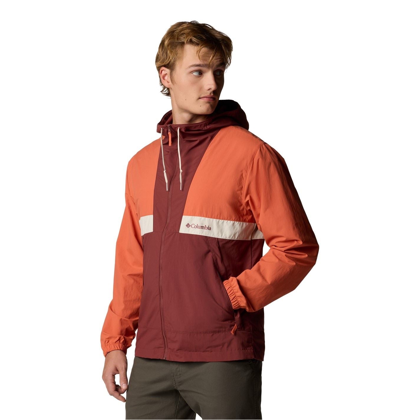 Columbia Spire Hooded Windbreaker Jacket
