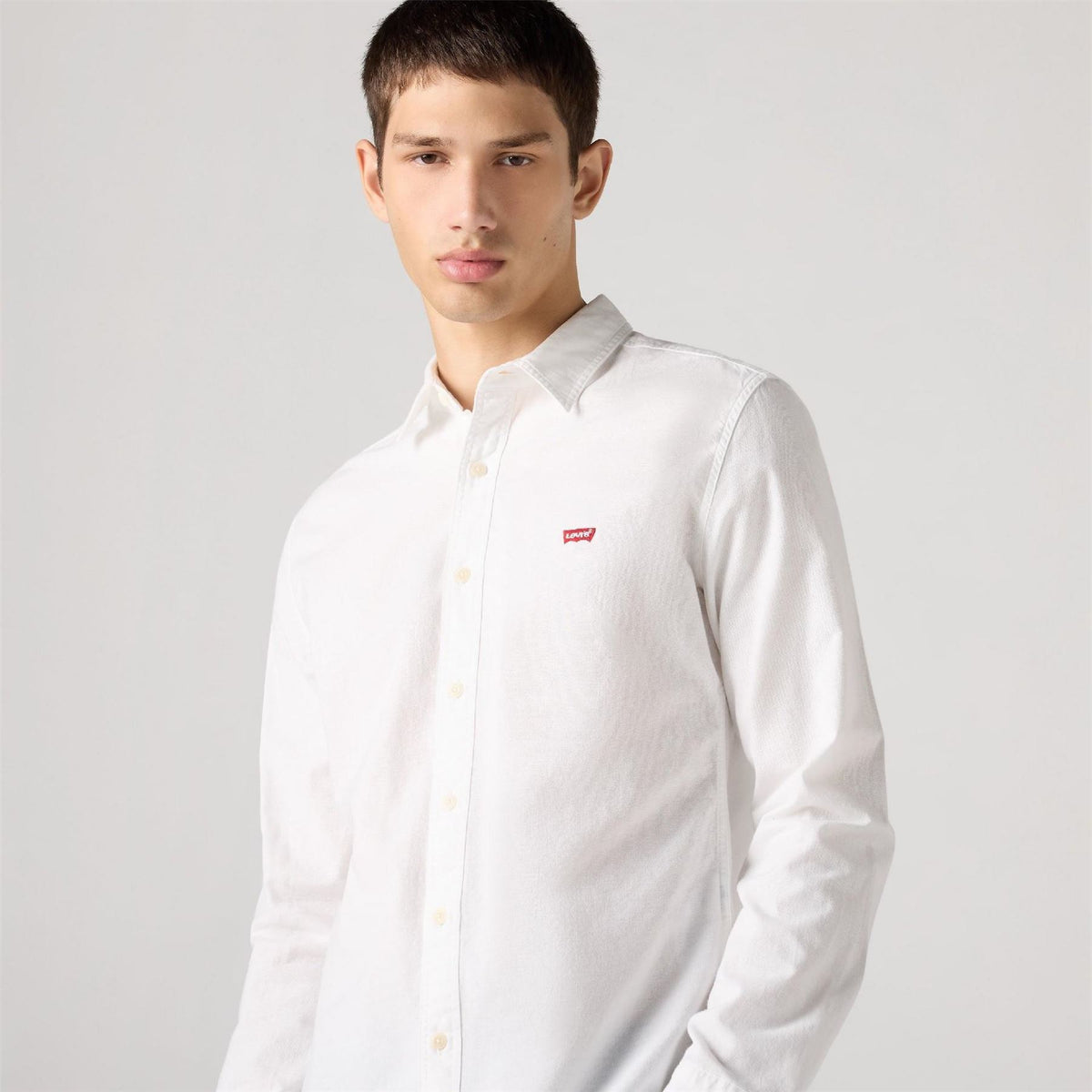 Levis HM Slim Fit Long Sleeve Collared Shirt