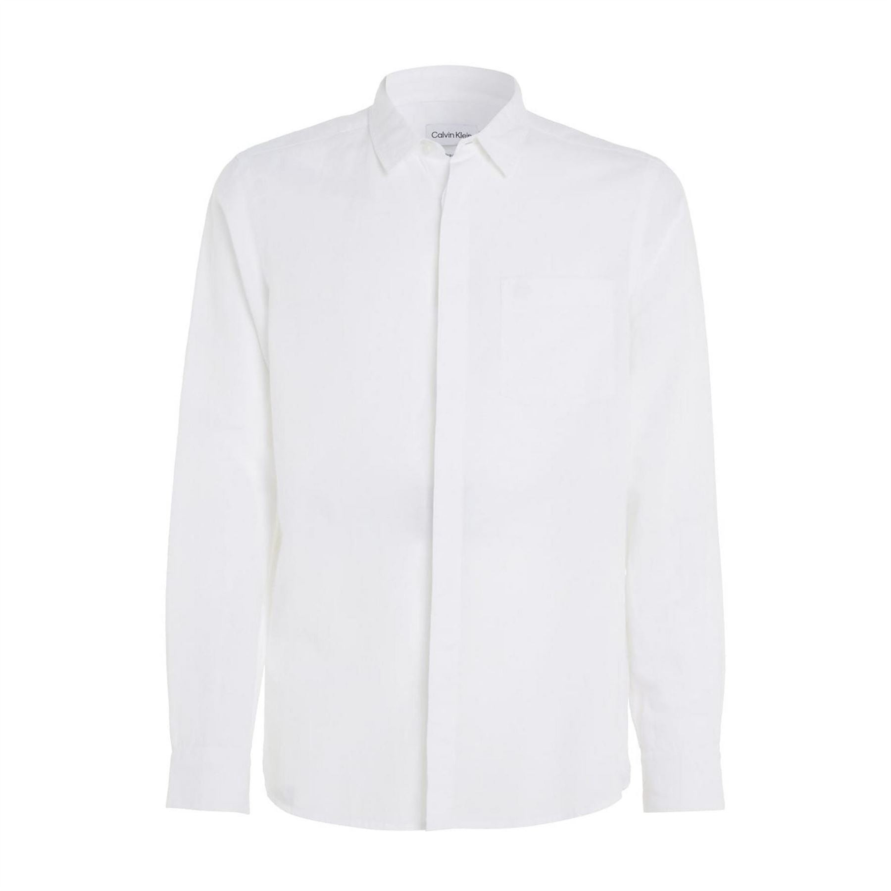 Calvin Klein Fit Linen Cotton Shirt