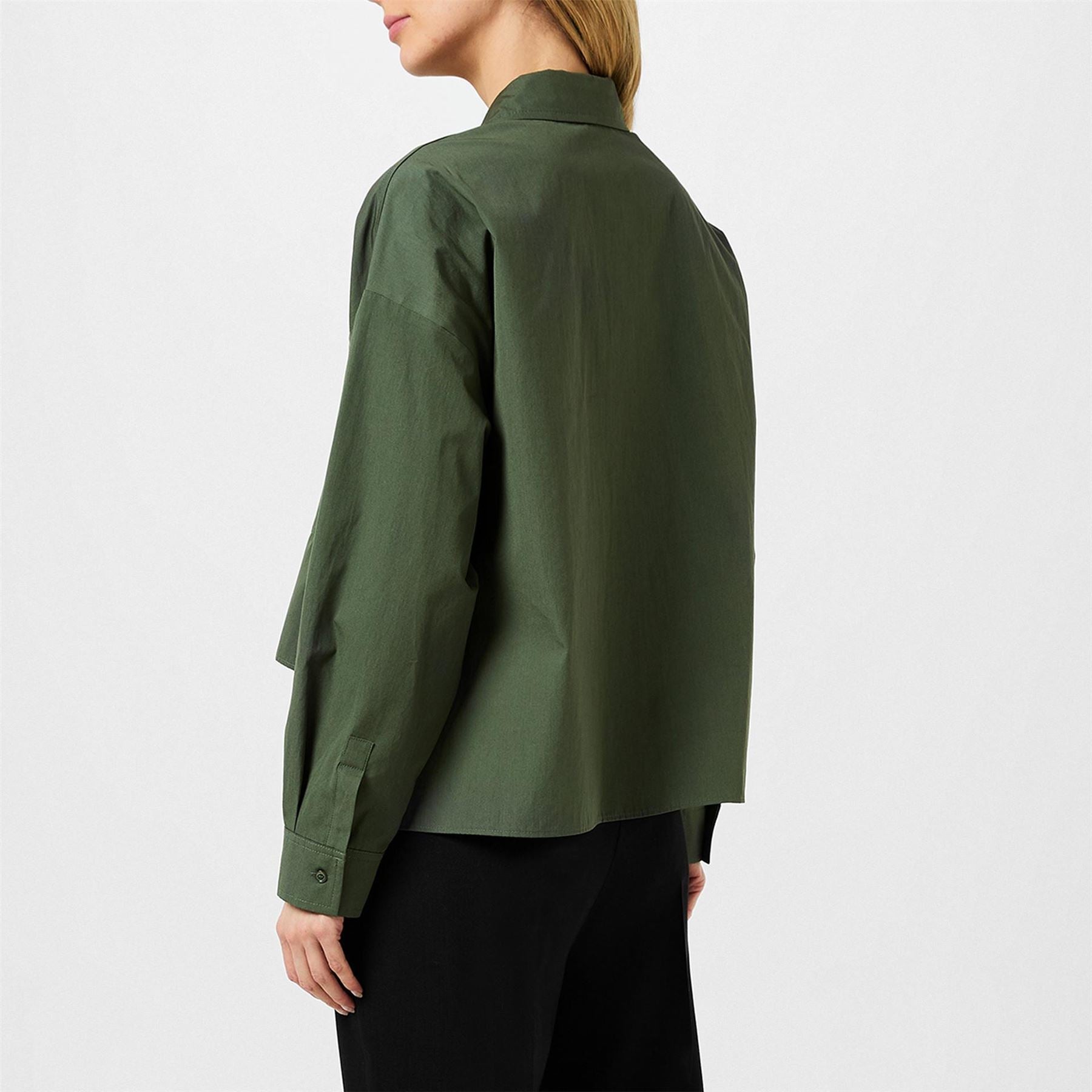 Weekend Max Mara Carter Long Sleeve Plain Shirt