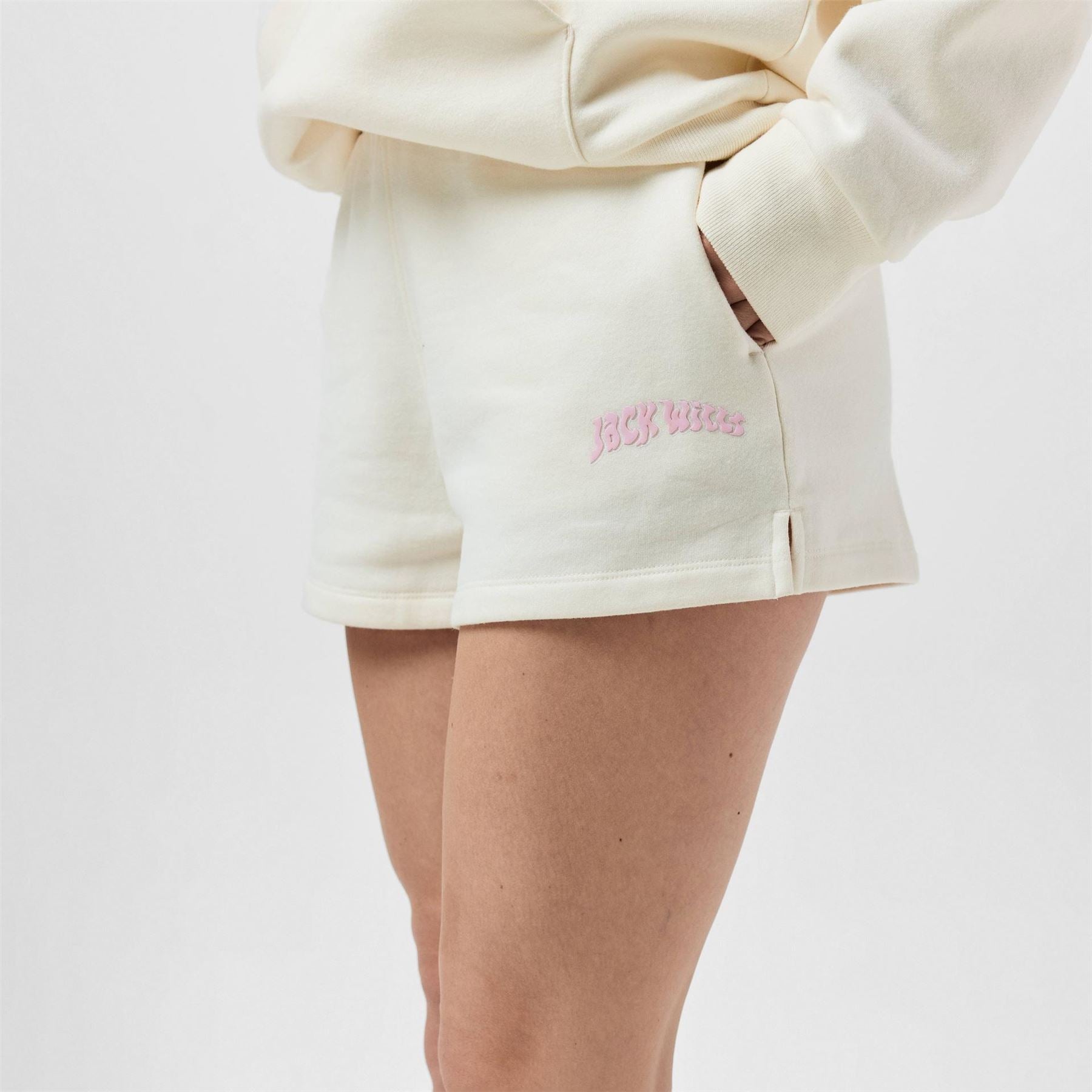 Jack Wills Fleece Sweat Shorts with Elasticated Waistband