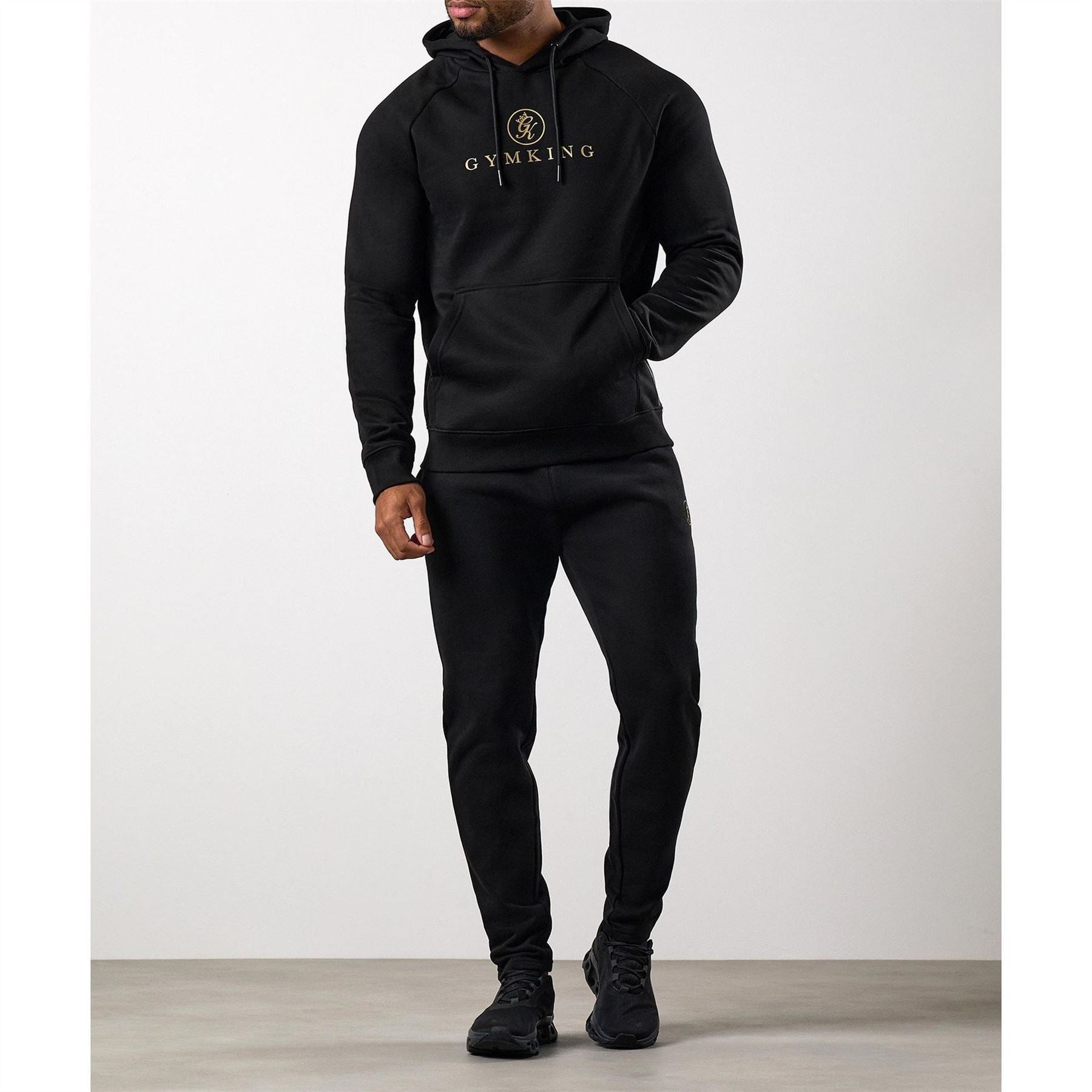 Gym King Pro Open Hem Cotton Fleece Joggers