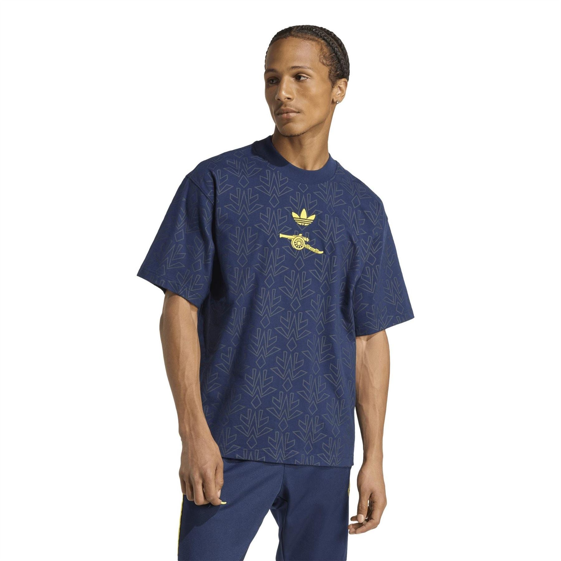 adidas Mens Arsenal Originals Lifestyle T-Shirt 25 26