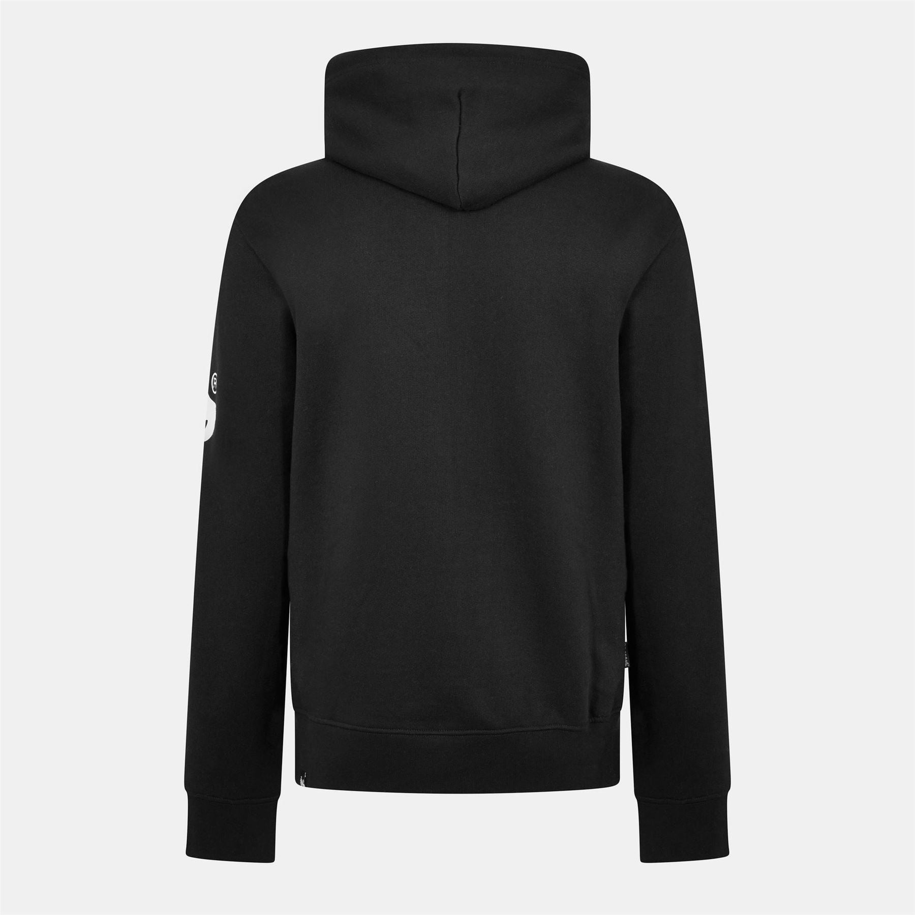 Money Embroidered Hooded Neck Long Sleeve Sweatshirt