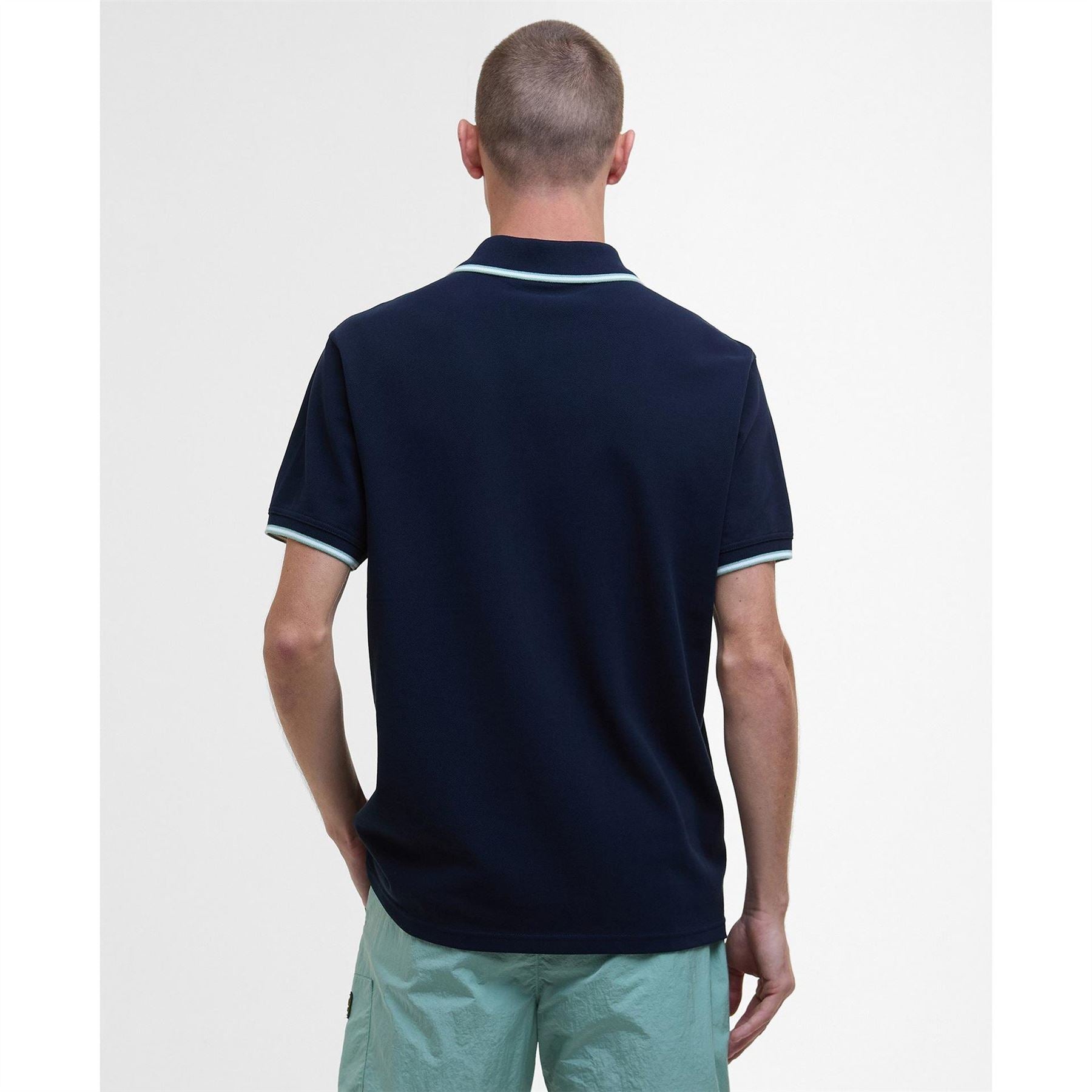 Barbour International Tipped Short Sleeve Polo Shirt