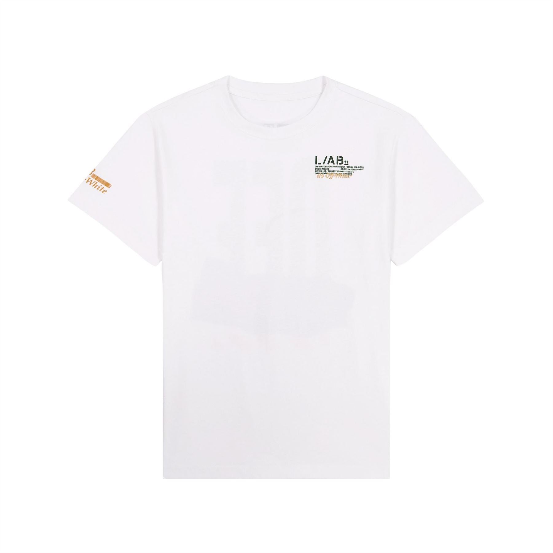 L AB Off White Ab Premium Tee Jn64