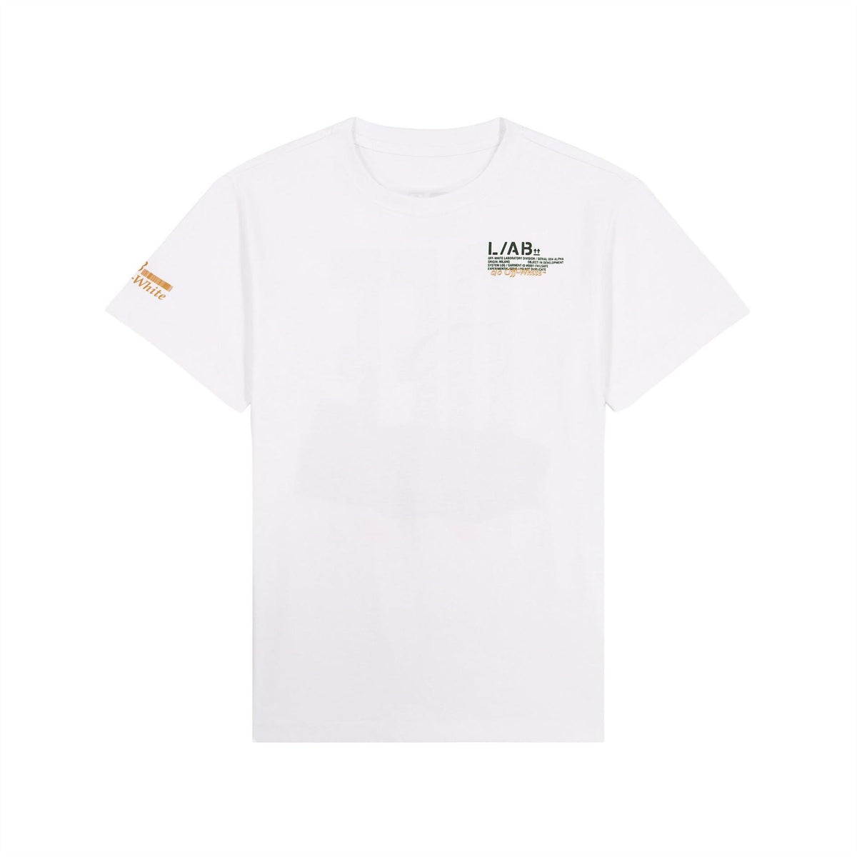 L AB Off White Ab Premium Tee Jn64