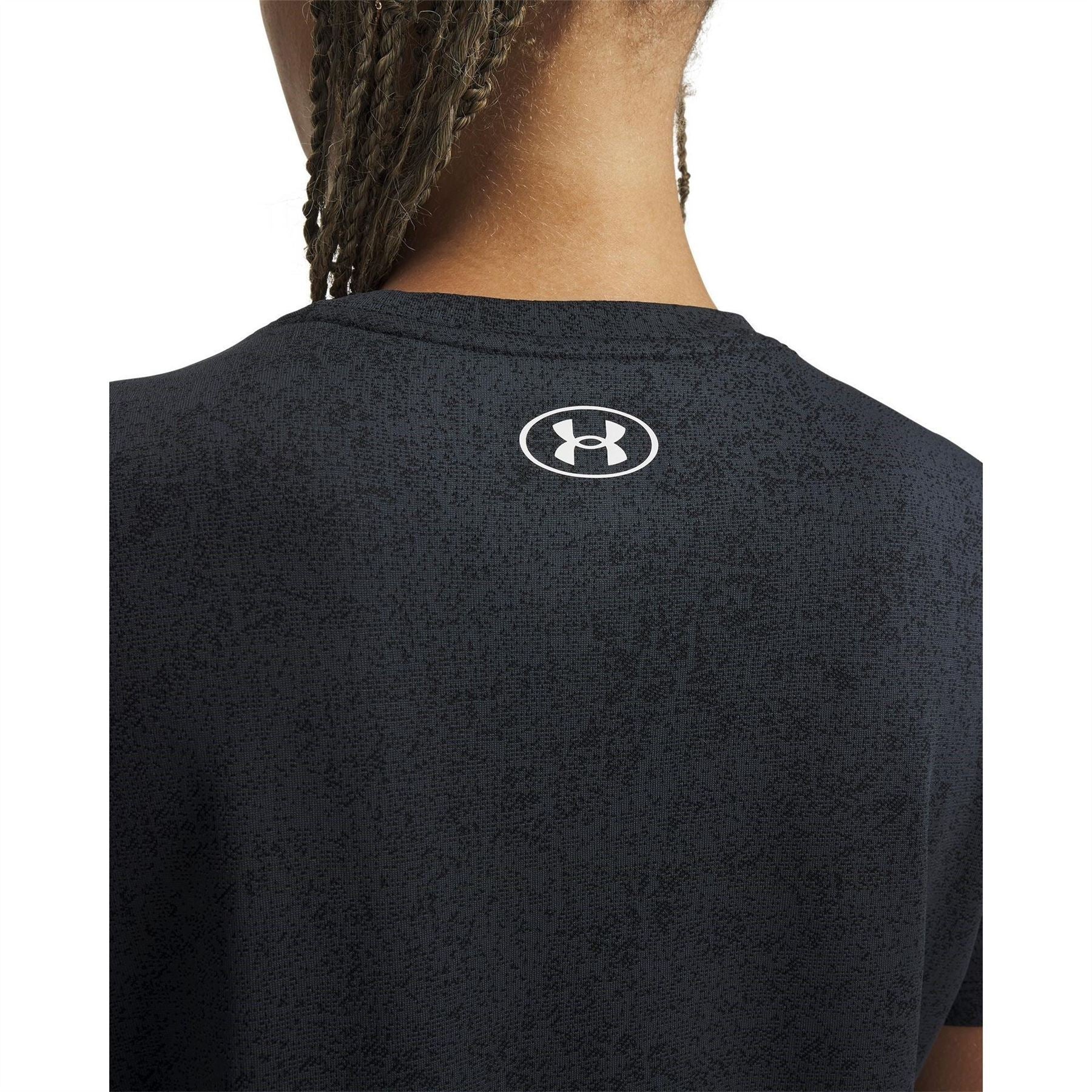 Under Armour Texture Womens Short Sleeve Performance Gym Top