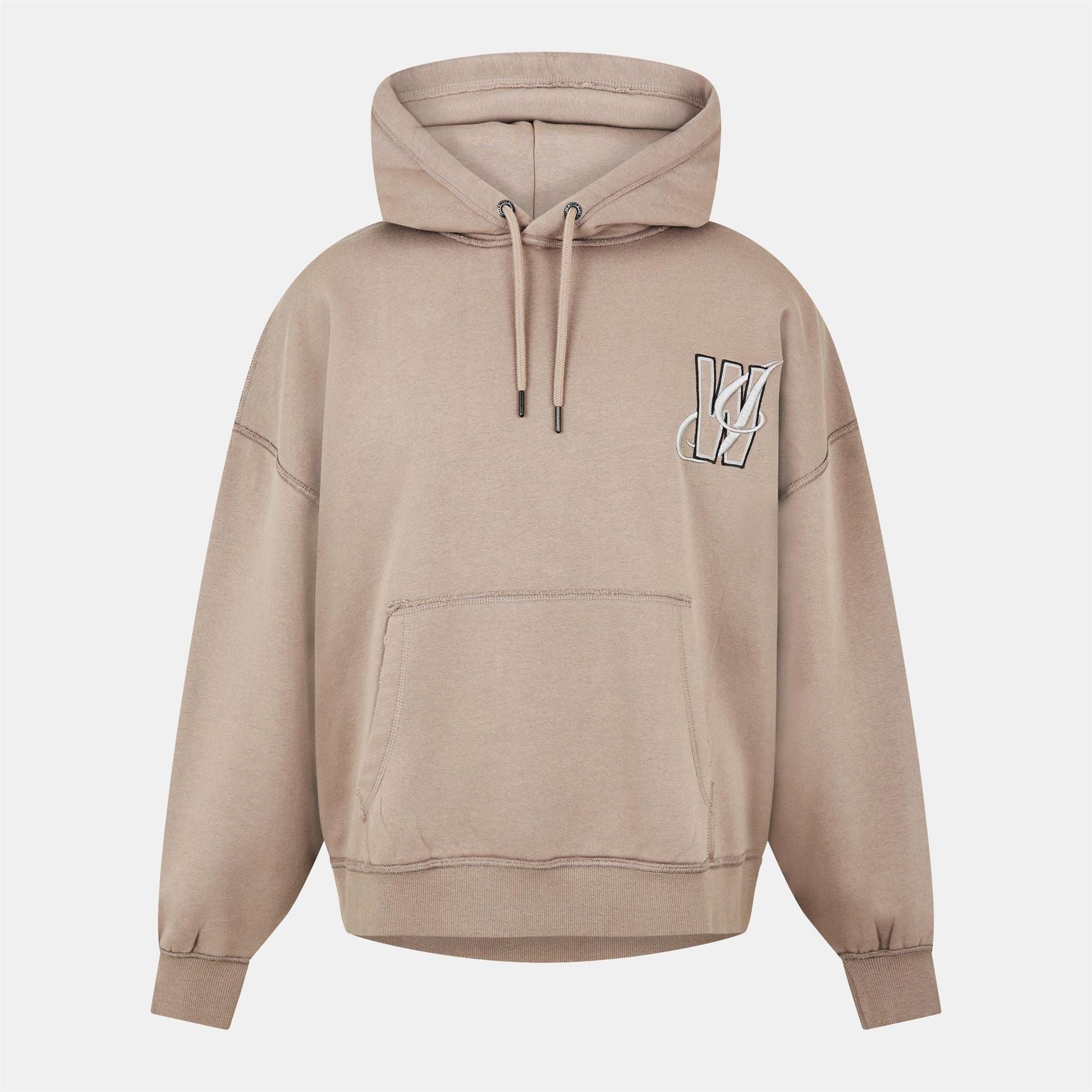 Jack Wills Drawstring Kangaroo Pocket Relaxed Fit Drop Shoulder Long Sleeve Hoodie
