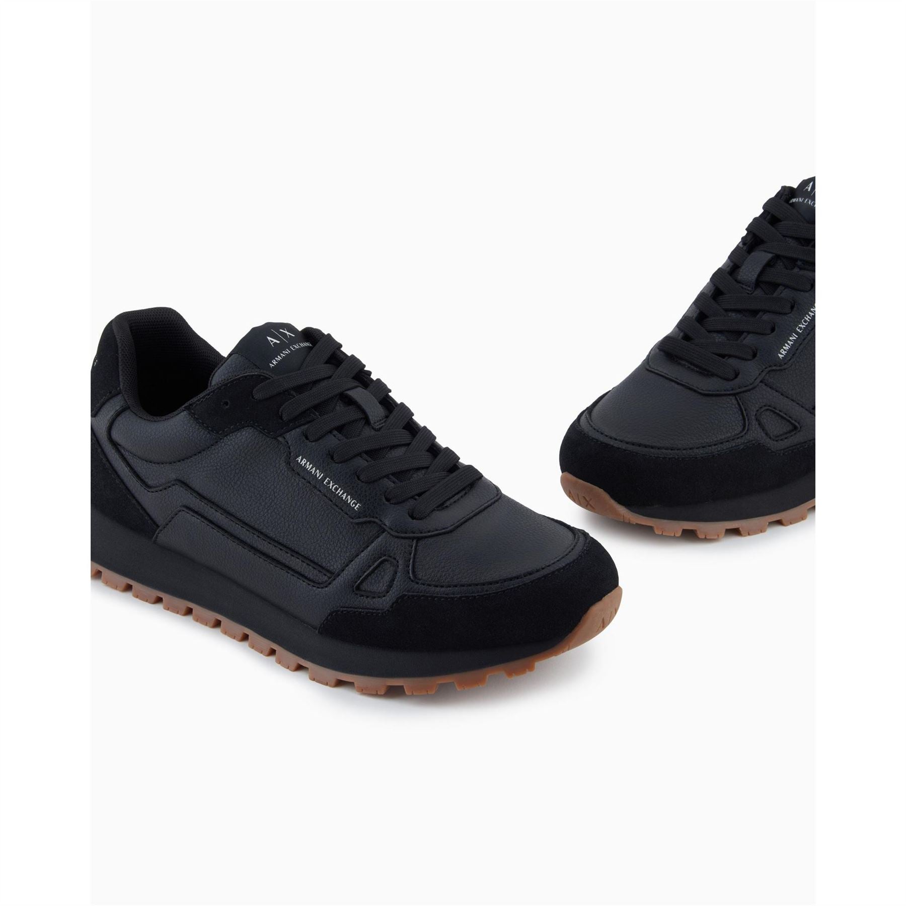 Armani Exchange Exchange Low Top Lace-Up Sneakers