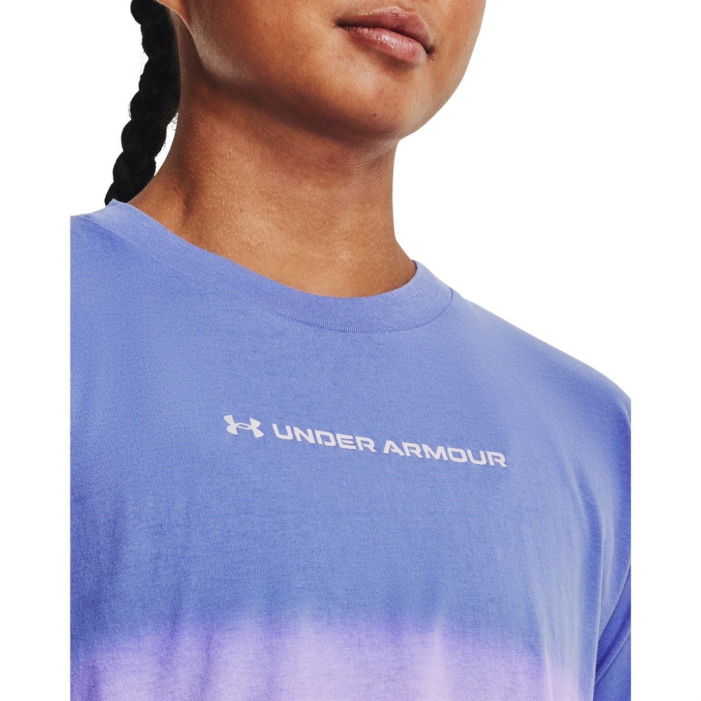 Under Armour Cropped Crew Neck Relaxed Fit T-Shirt