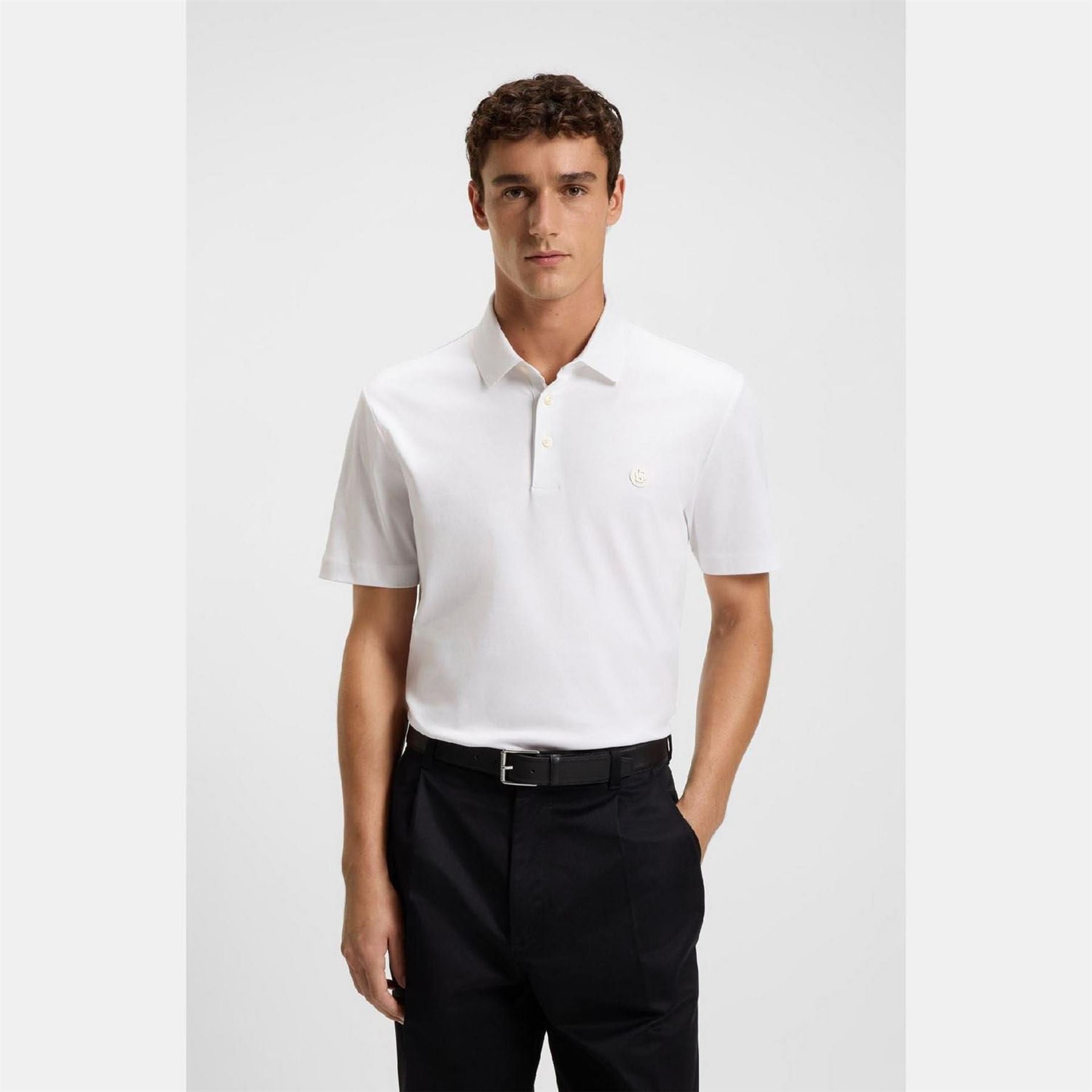Boss Parris Double Monogram Polo Shirt