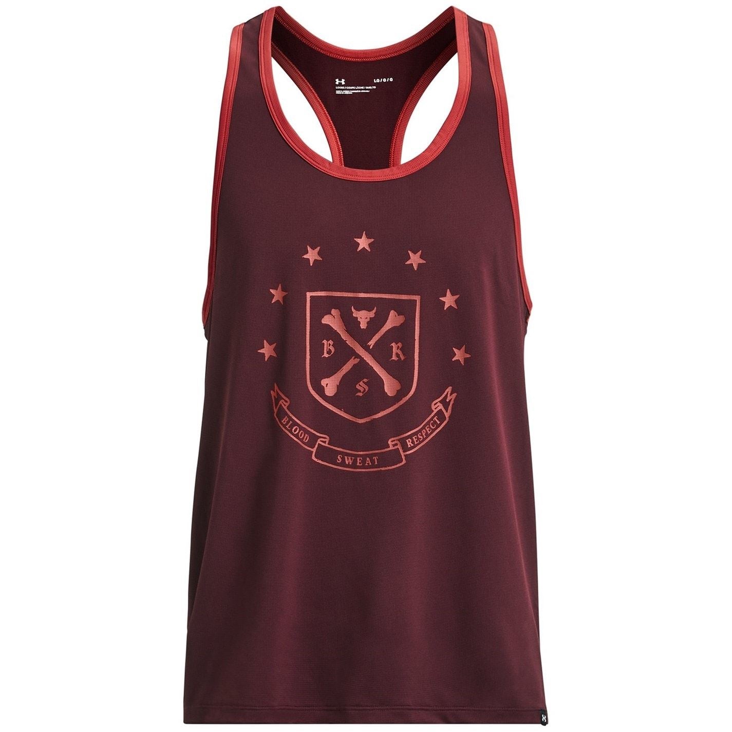 Under Armour Project Rock Large Genie Scoop Neck Tank