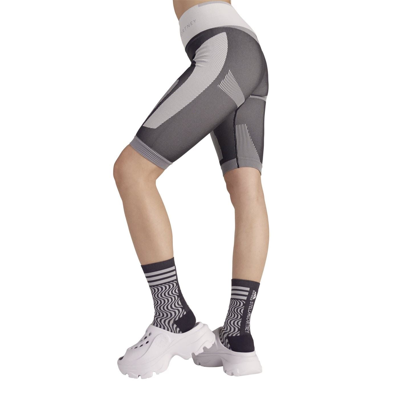 adidas by Stella McCartney Womens Asymetrical Cycling Leggings