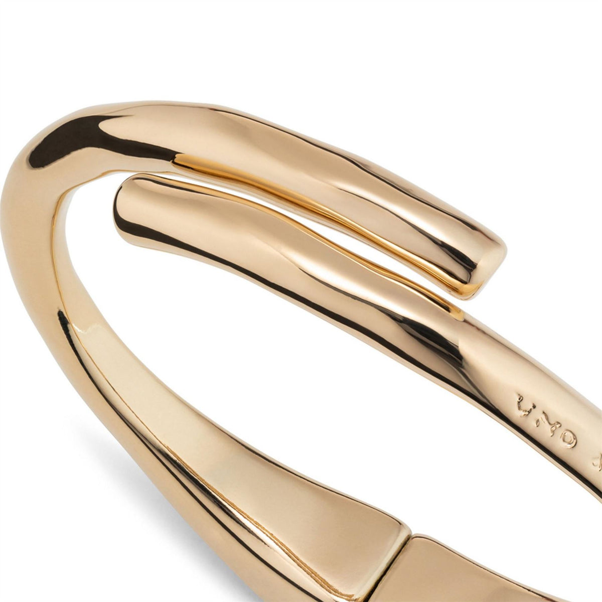 UNOde50 18k Gold Plated Rigid Bracelet