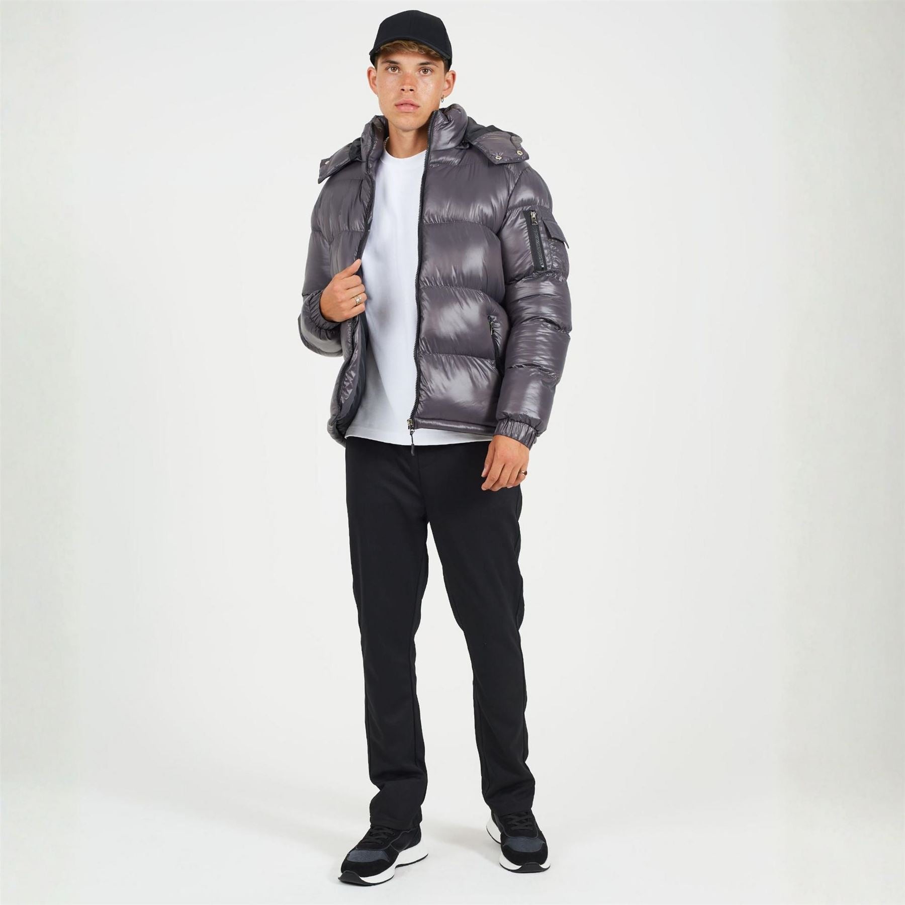 Brave Soul Medium Puffer Jacket