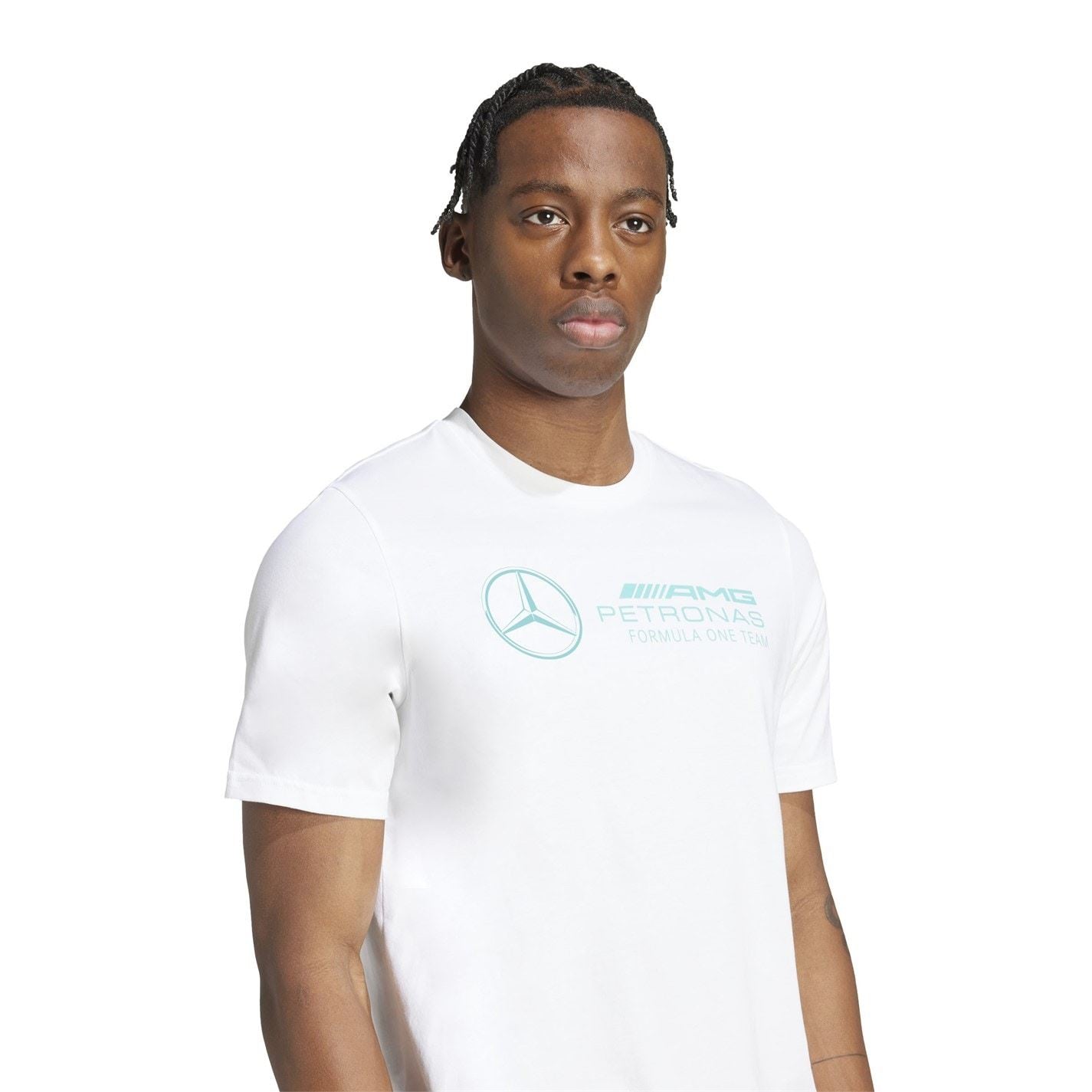 adidas Mens Mercedes Amg Petronas Formula One Team Dna Graphic T-Shirt