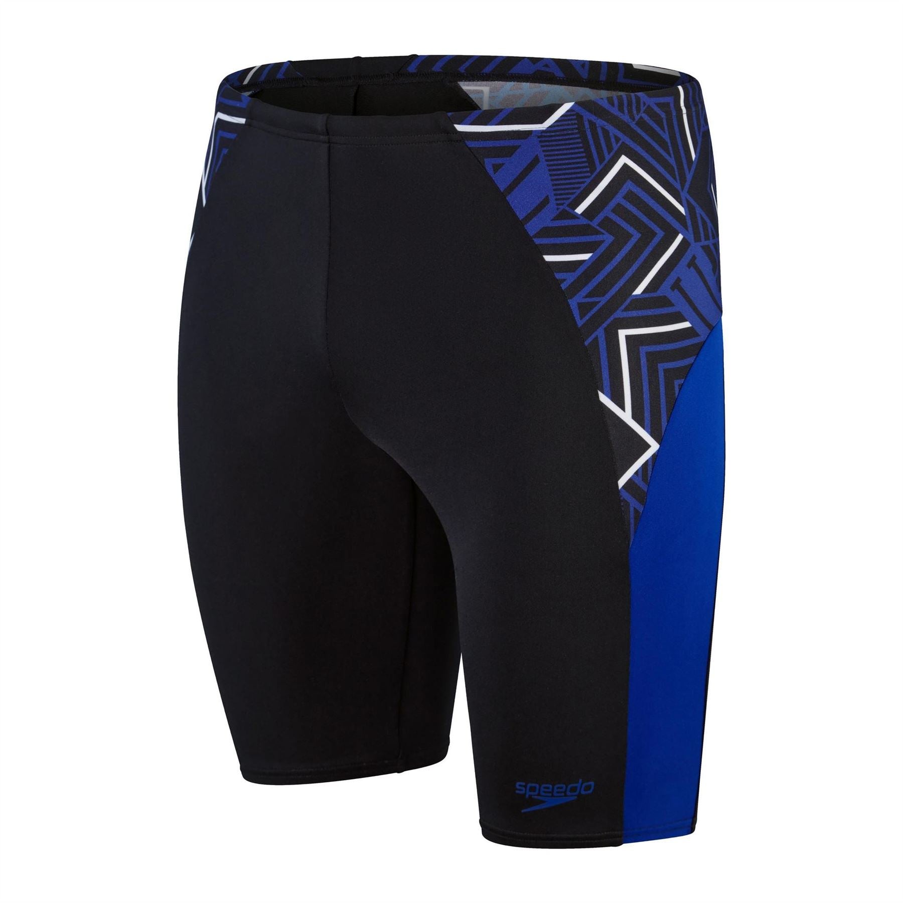 Speedo Splice Jammer Geometric Patterned Jammer Short