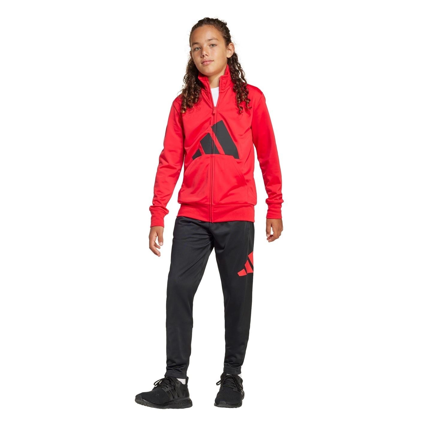 adidas Linea Poly Tracksuit Juniors