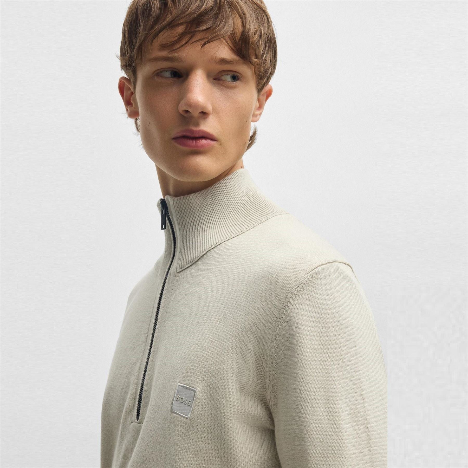 Boss  Hbo Kanobix Quarter Zipped Sweater
