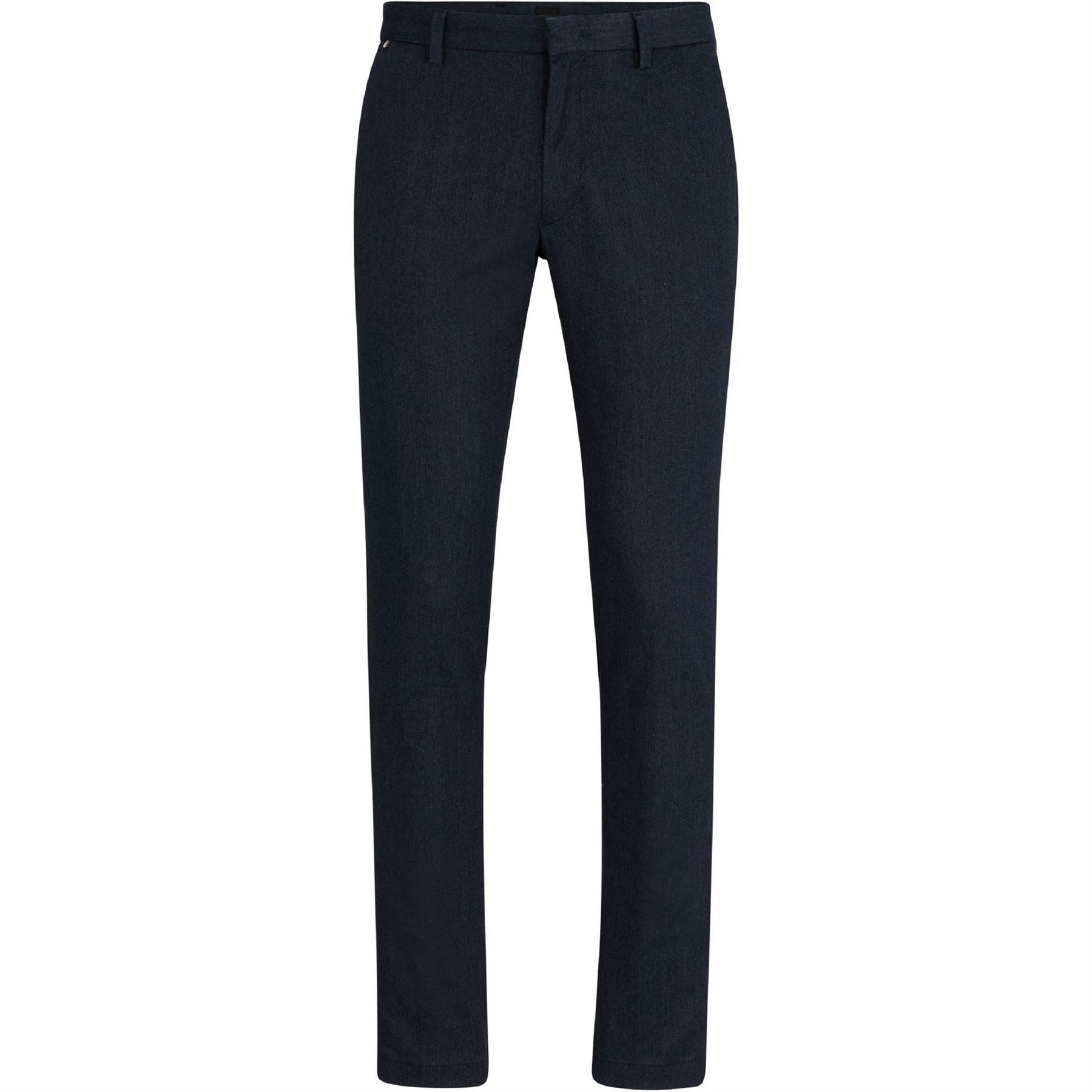 Boss Kaito1 Solid Patterned Straight Trousers