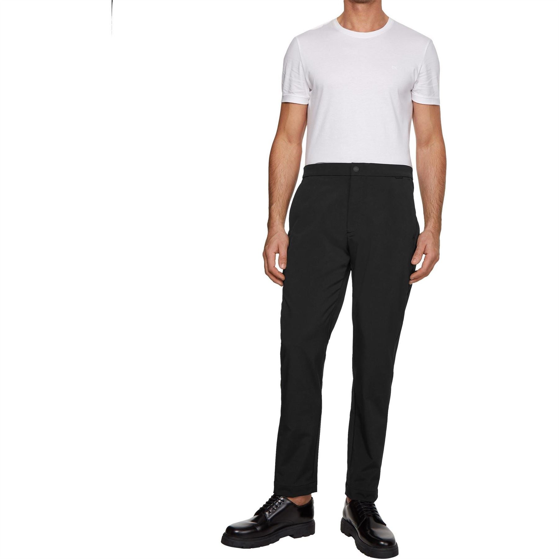 Calvin Klein Tech Knitted Performance Tapered Trousers