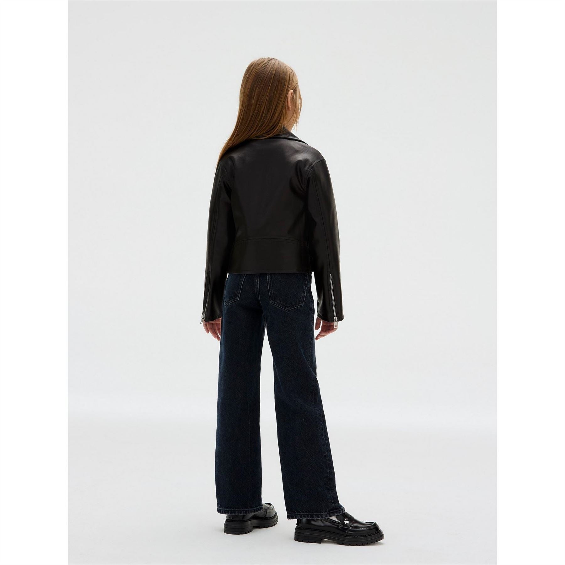 Calvin Klein Jeans Faux Leather Jacket
