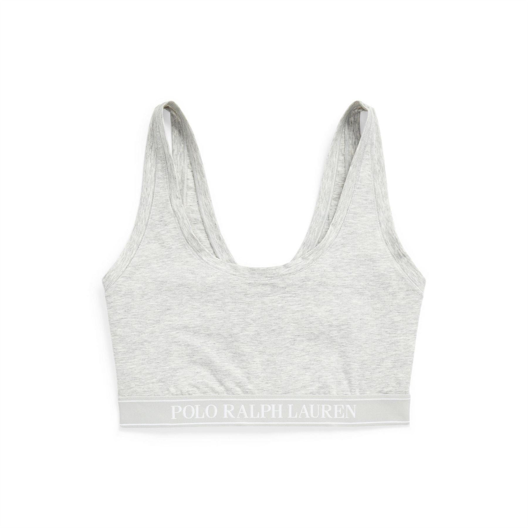 Polo Ralph Lauren Scoop Neck Cropped Bralette